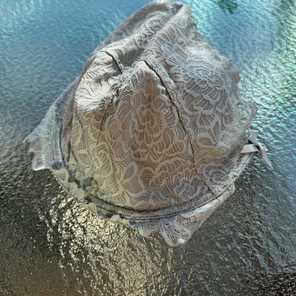 Reitmans DEESSE Blue Lace Bra 44G Unlined New Soft Girl Dreamy Ethereal Romantic - Picture 3 of 13